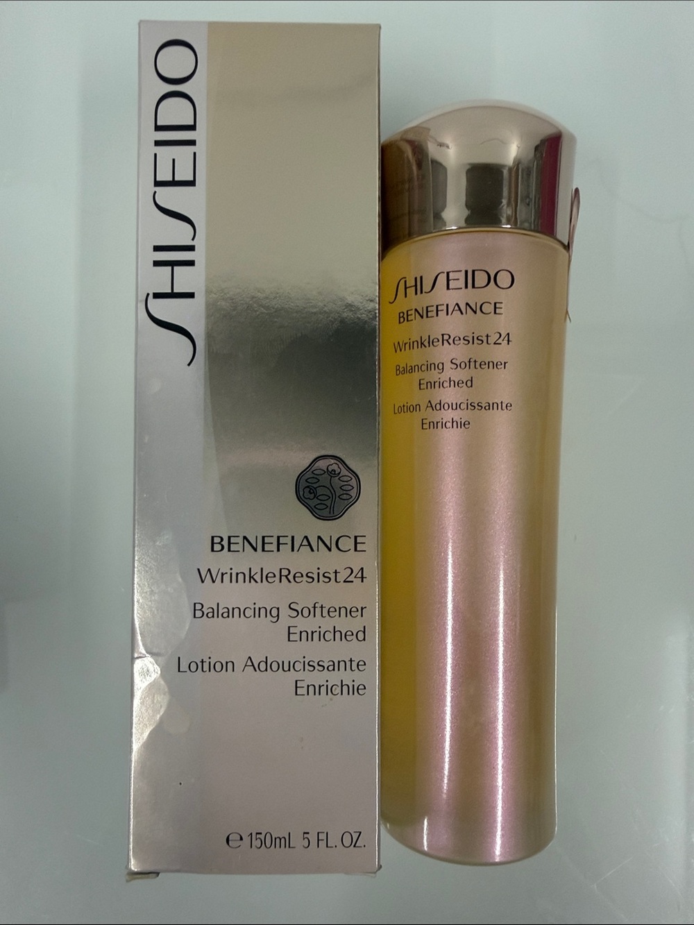 Shiseido Benefiance WrinkleResist24 Balancing Softener Enriched 5oz NIB